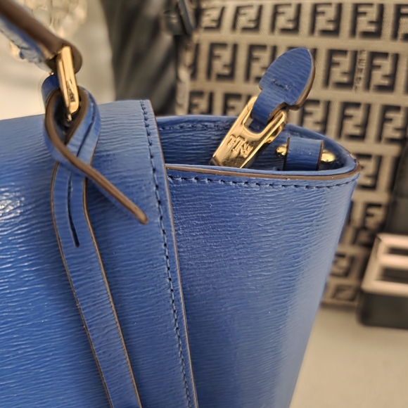 Lauren Ralph Lauren Royal Blue Satchel - Picture 5 of 7